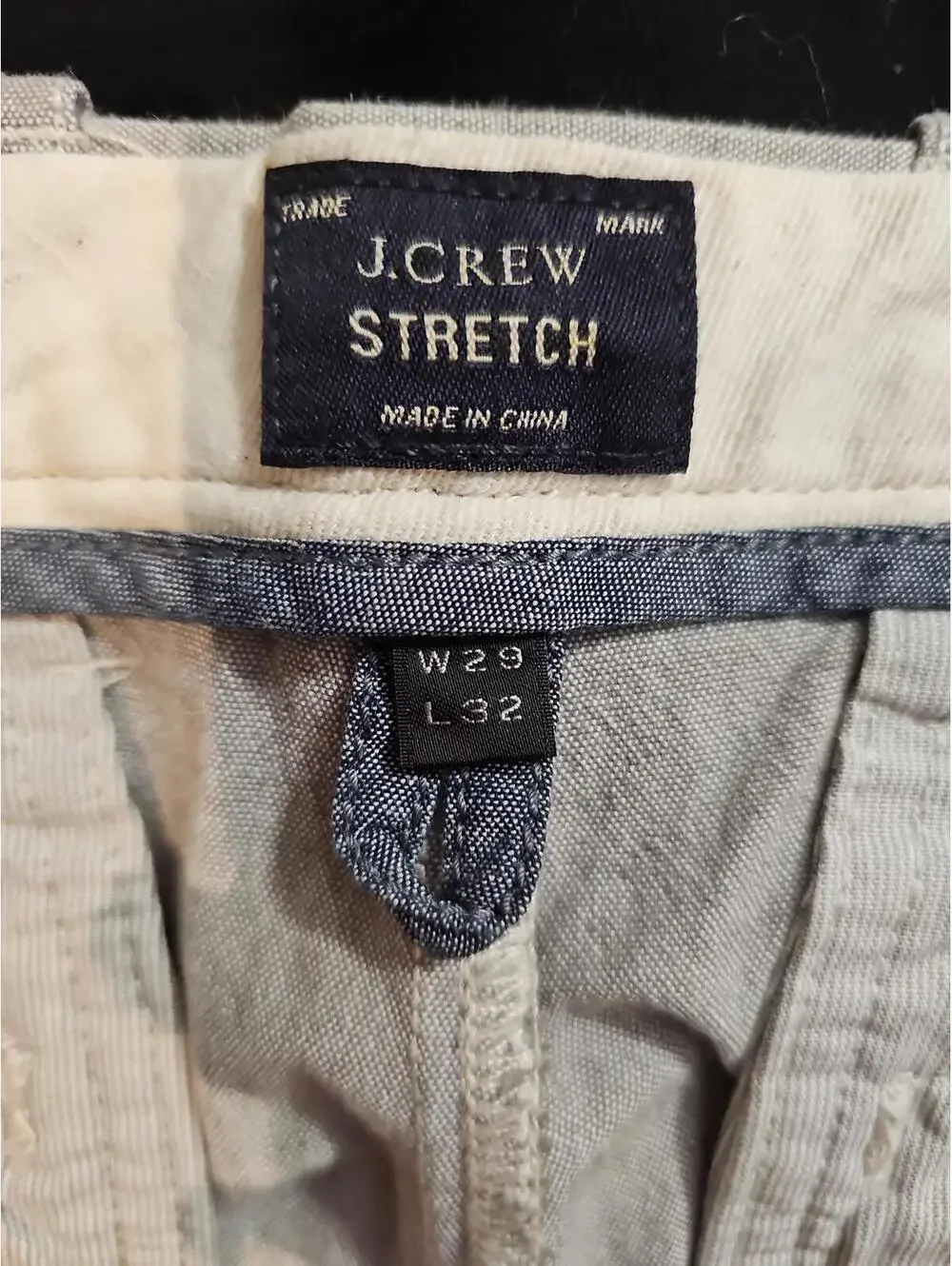 J. Crew 484 Slim-fit stretch chino pant size 29x32